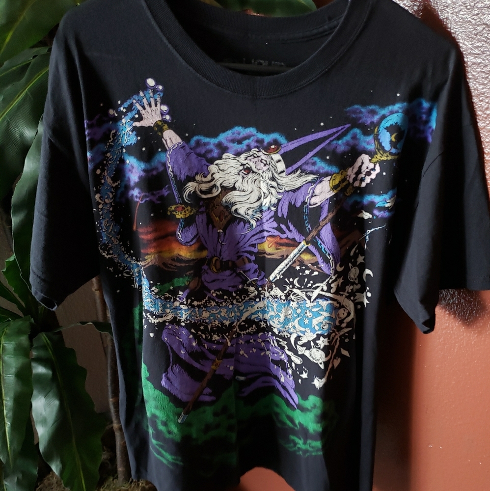 Liquid Blue Wizard Tee